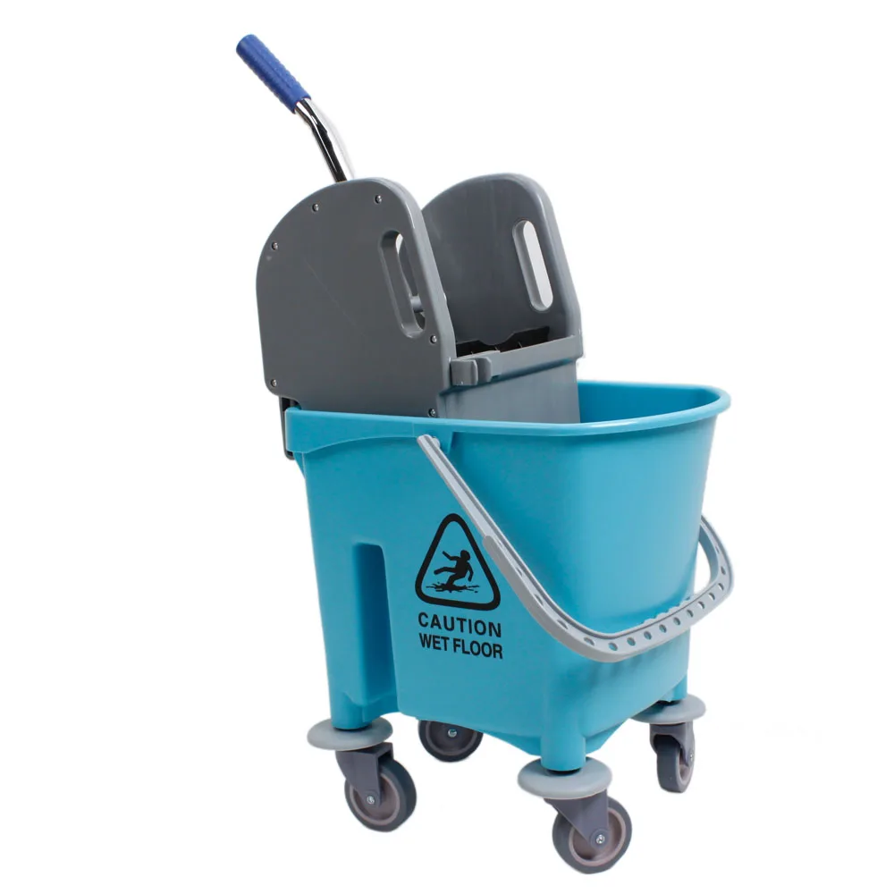 23L Down press Wringer  Mop Bucket For Commercial Industrial use