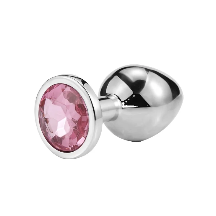Unique Stimulation Super Exciting Waterproof Massager Metal Jeweled G-spot A-nal P-lugs Butt Trainer Toys for Women Men