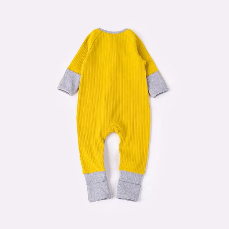 Cute Bear Ear Hooded Winter Romper Flannel Kids Animal Jumpsuits Newborn Baby Clothes Jumpsuits