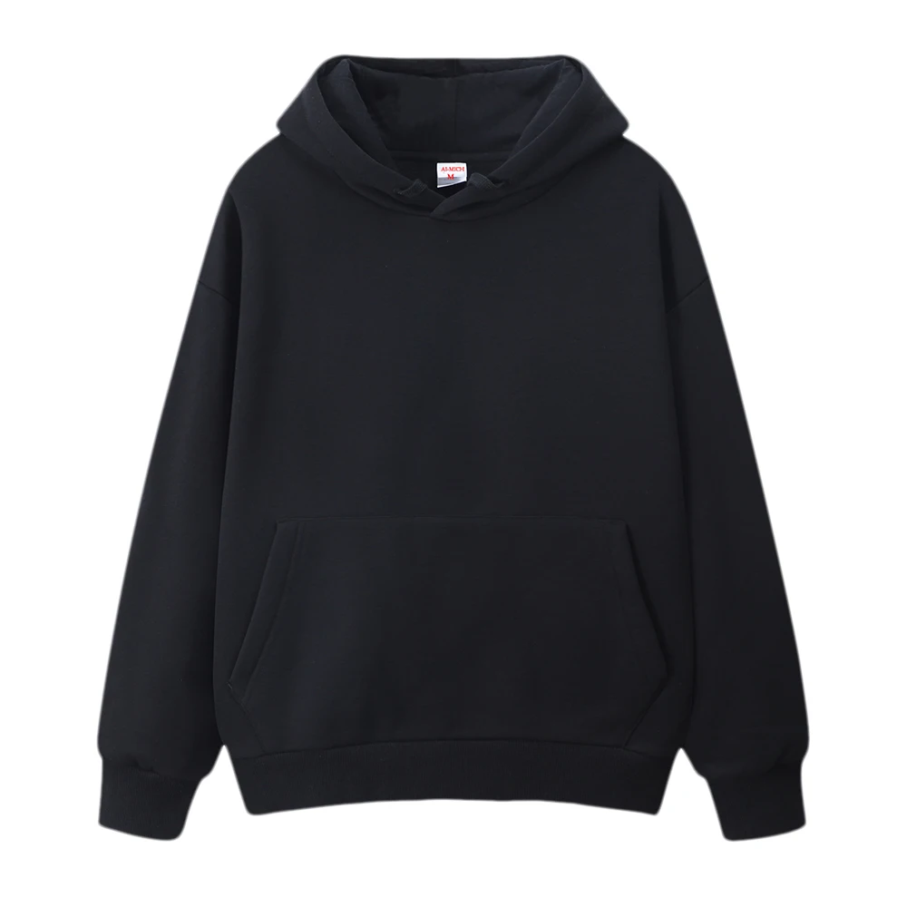 Wholesale Bulk Winter Premium Unisex Oversized Blank Custom Embroidery Logo Soft Cotton Pull Over Hoodies Jacket For Men Printed