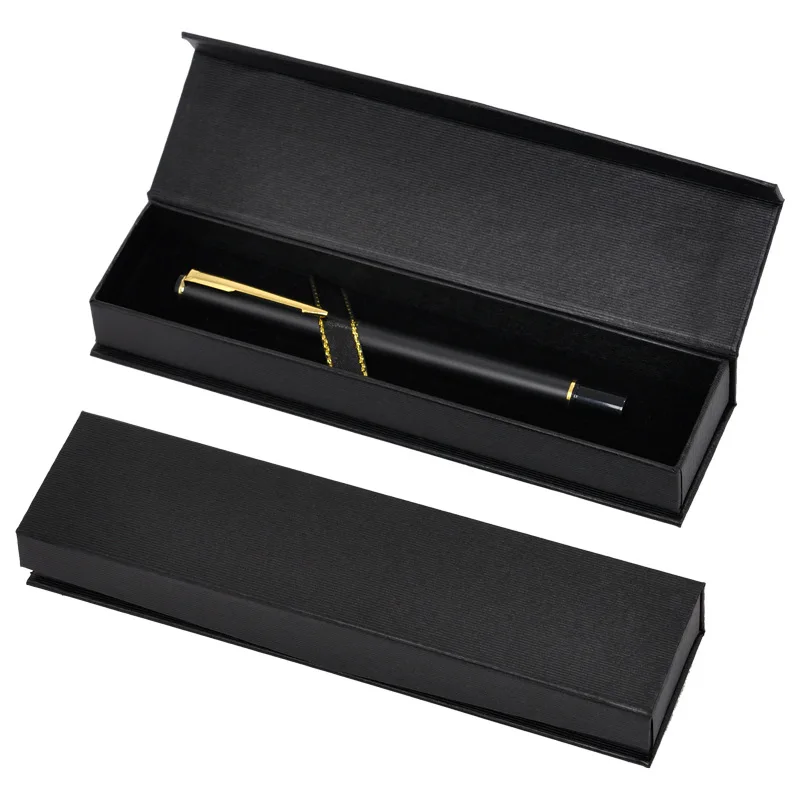 Paper black pen case High-end fountain pen packaging gift box