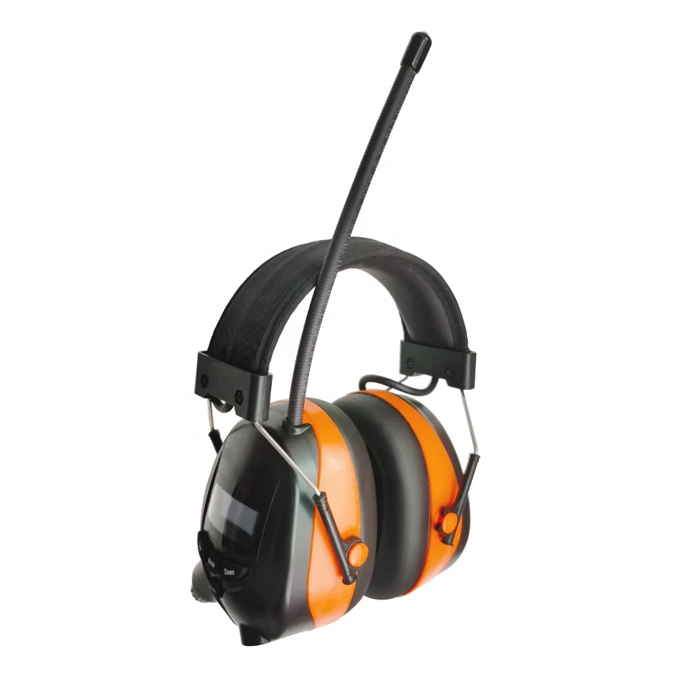 EM3001 DAB+ BT FM Radio Soundproof electronic earmuffs earphone