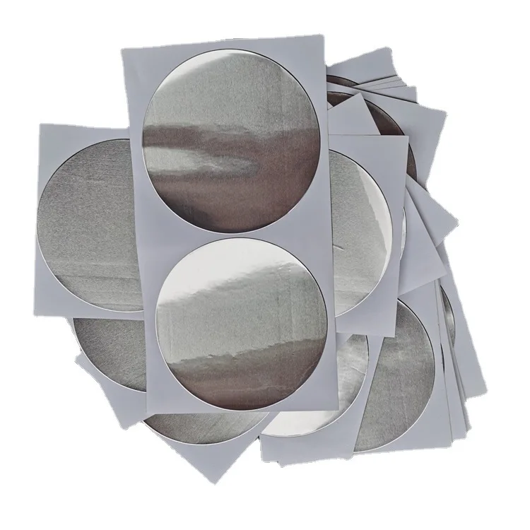 20mm 50mm Round Aluminum Foil Self Adhesive Stickers Waterproof and Fire Resistant Repair Kit