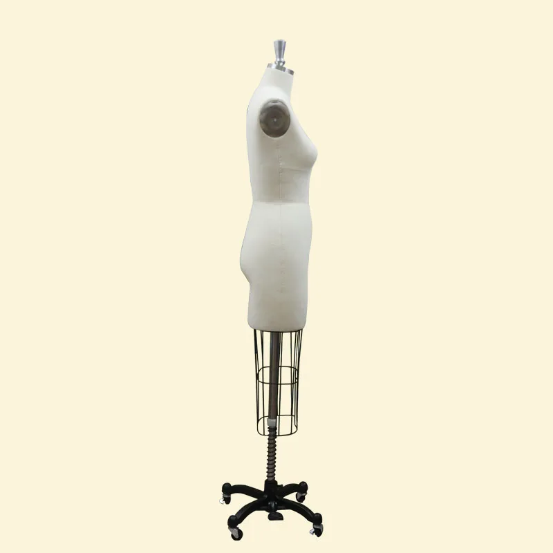 Upper body female mannequin and manikin for evening form and dressmaker