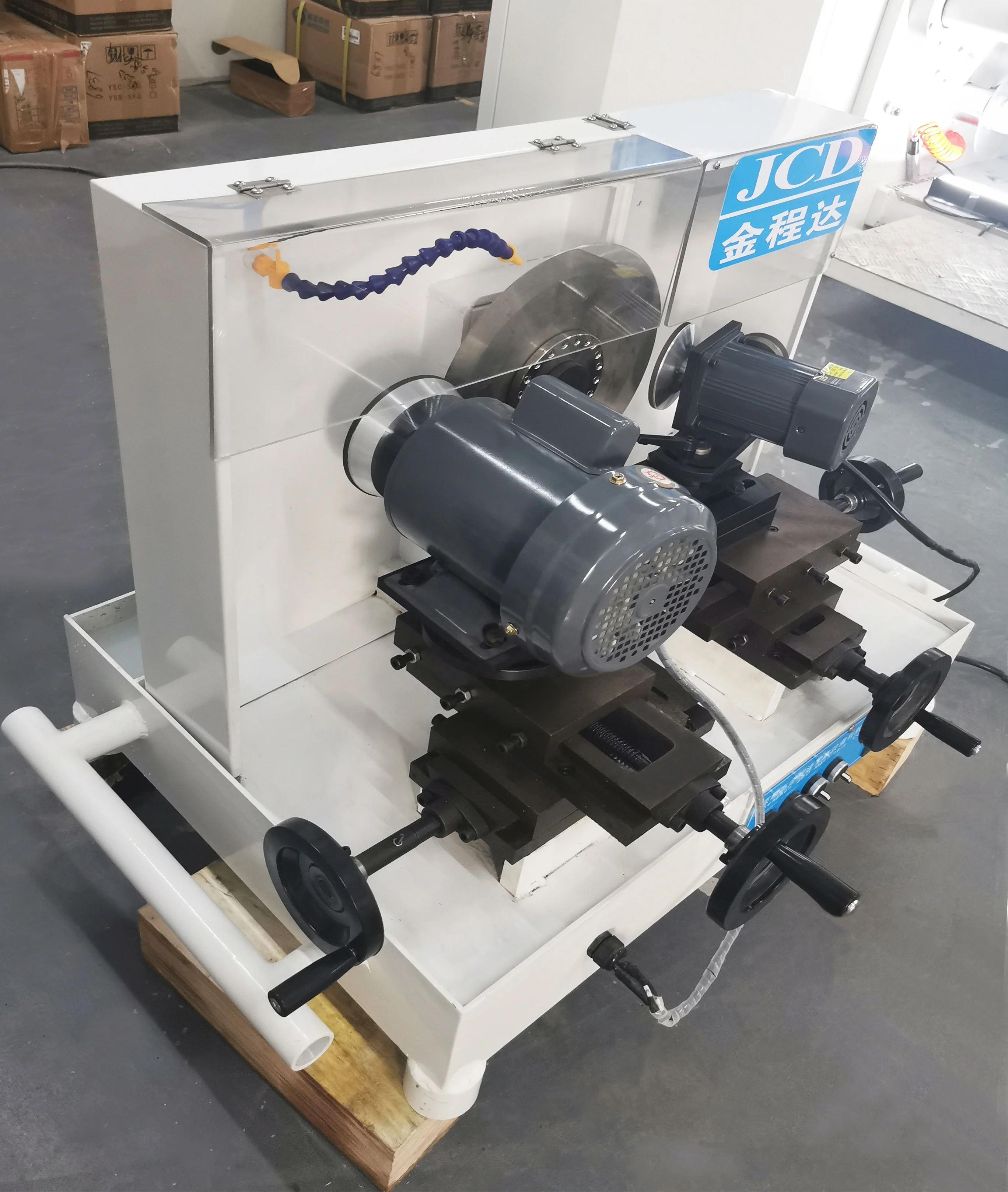 Small surface grinding machine for circular blade