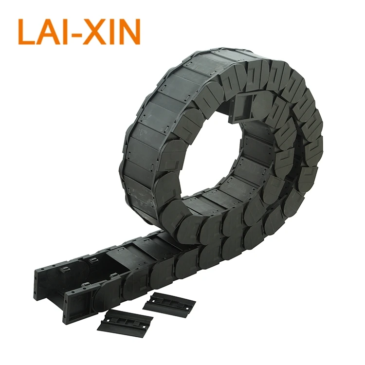 Заводская цена пластиковые цепи для кабелей станка с ЧПУ буксирные LX60