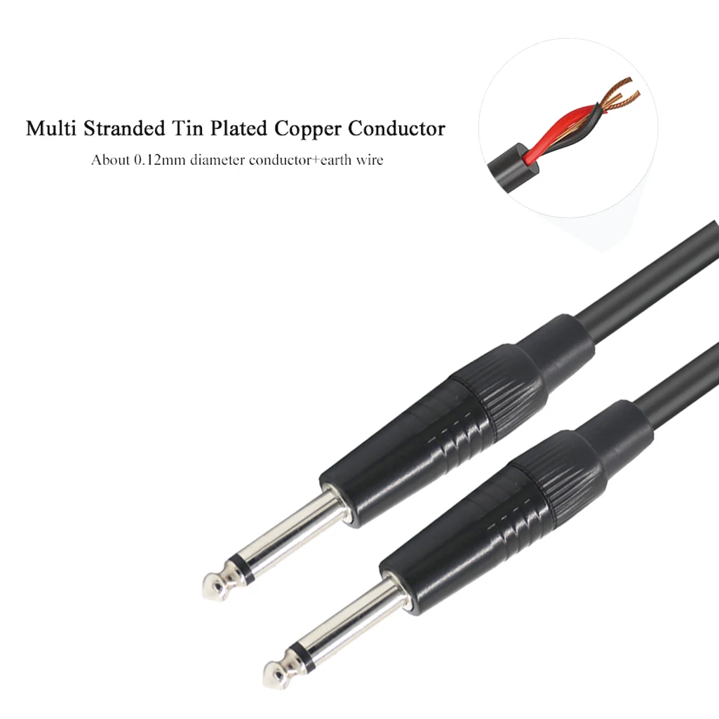 
Premium 6.35mm Mono Jack 1/4