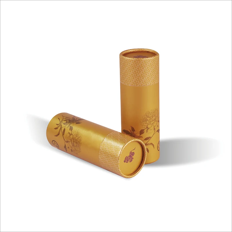 Custom tube Cardboard Cylinder Round Box Paper Tube Packaging Box For Cosmetic Gift