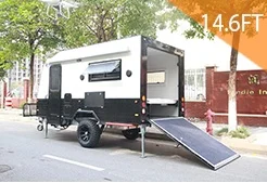 Manley High Quality Tiny Small Camper Caravan Camper Rvs Travel Trailers Camper Camping And Travel With Bathroom