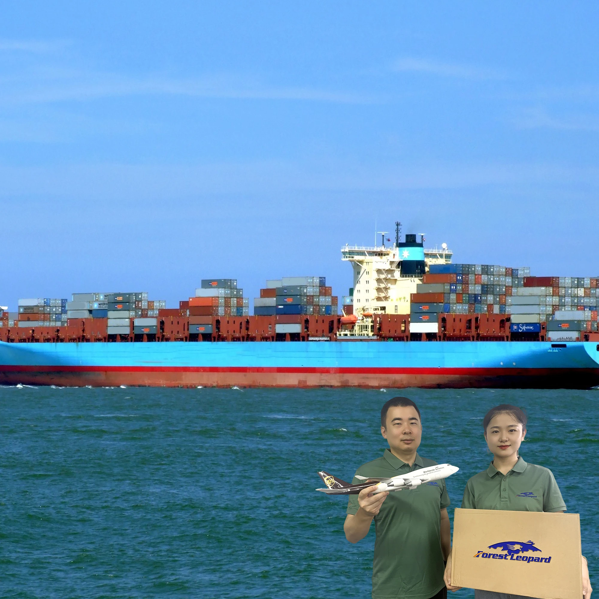 International shipping agent  FBA Shanghai China sea freight forwarder
