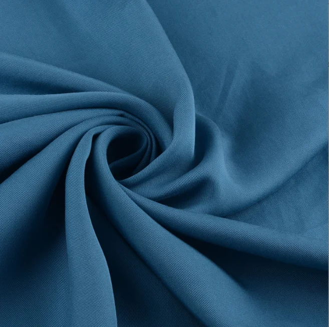 Экологически чистая ткань однотонная окрашенная Tencel Twill для