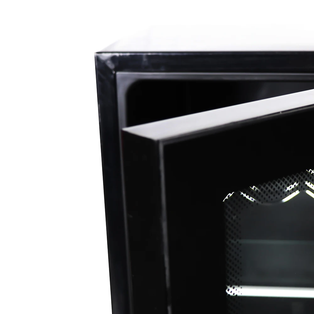 BC-53C98 Black vertical factory direct sales single door kitchen wine small refrigerator