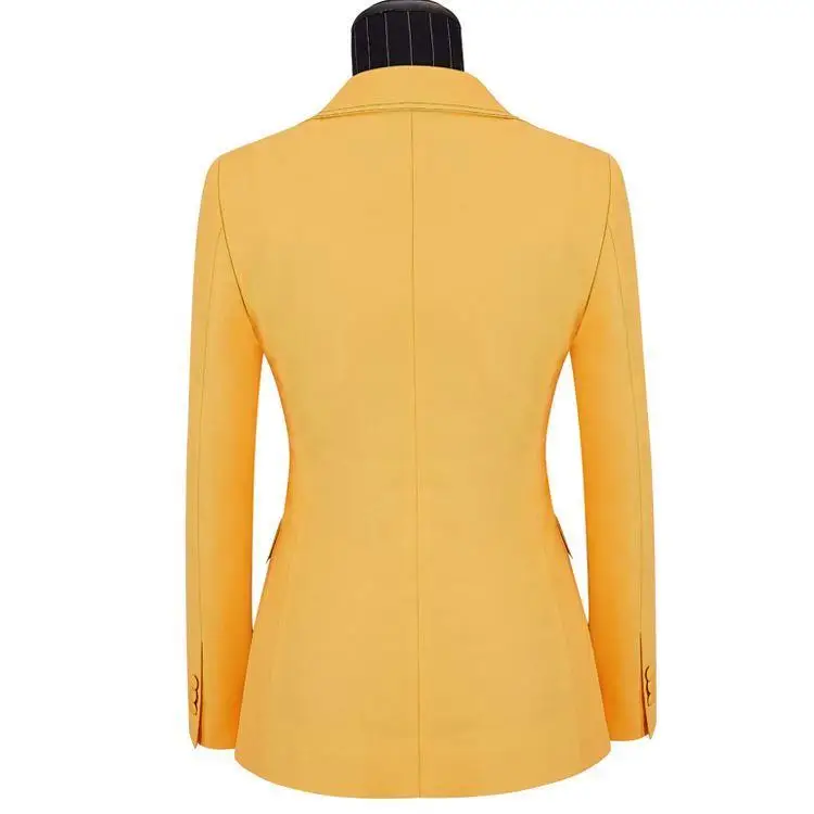 Combinaison Tailleur Talleur Dame Vtements Ensemble Veste De Femme Ensembe Costume Bureau 2 шт. Manteau