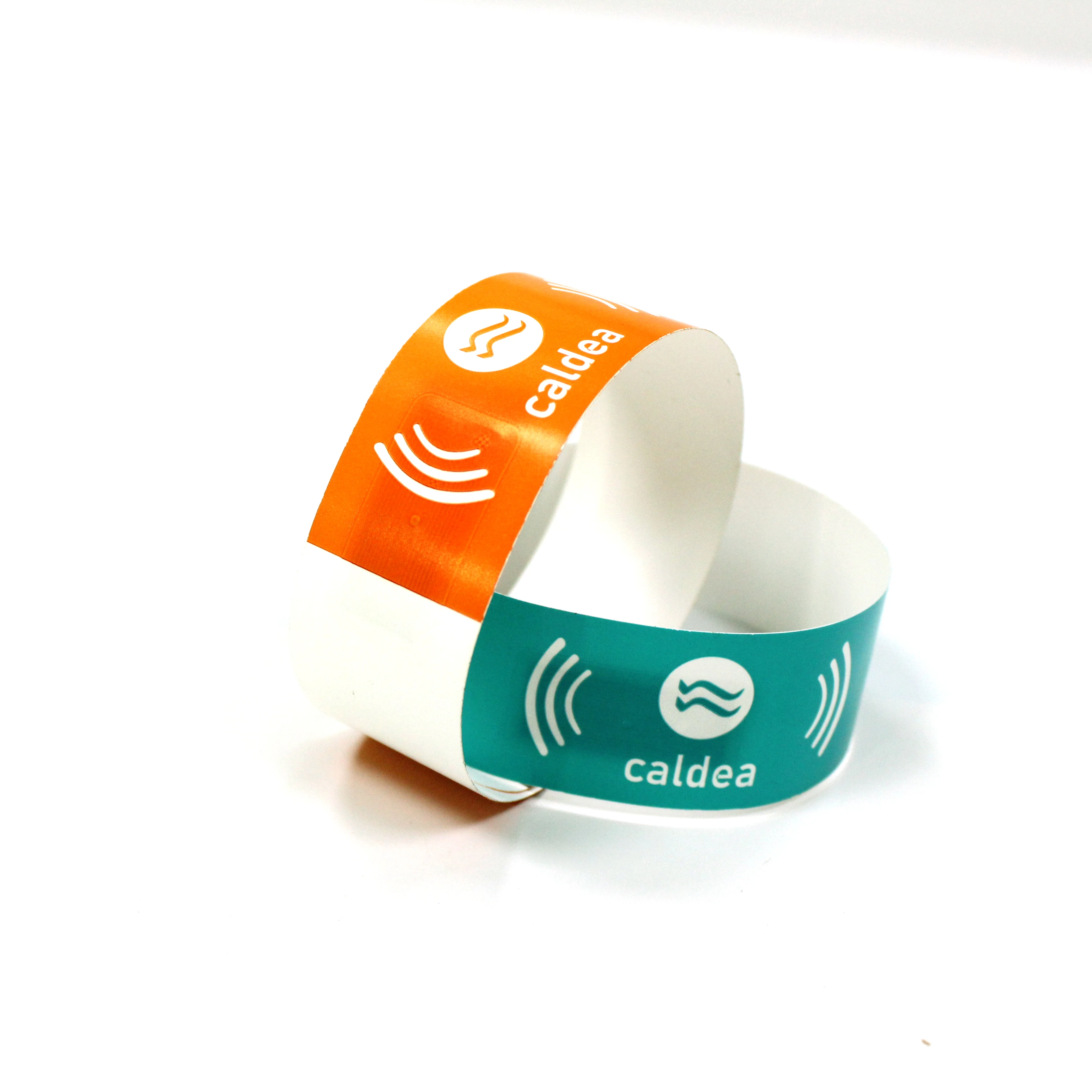 Disposable RFID Chip Identification Bracelet Entertainment Party Hospital Wristband RFID Wristband NFC Bracelet