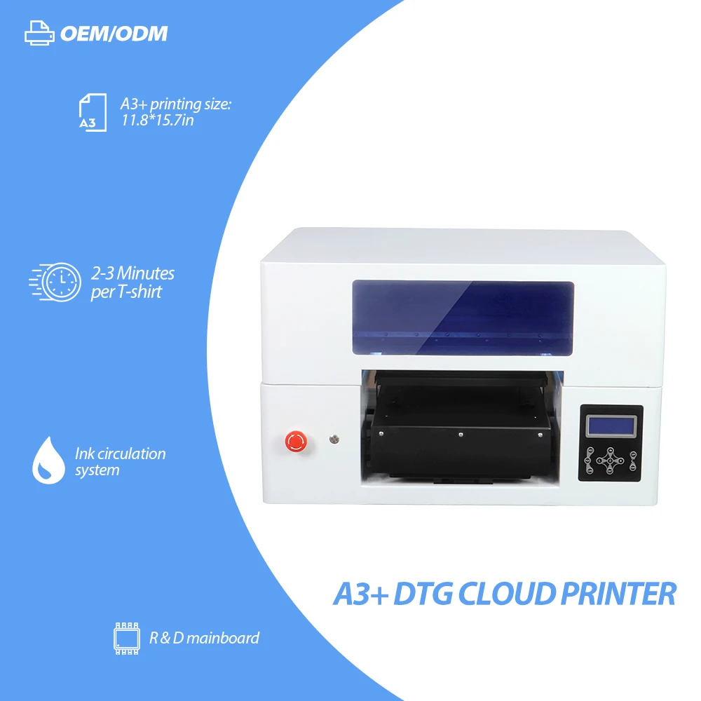 Best price Dual xp600 textile t-shirt printing machine dtf printer sock pillow towel printing shop machines