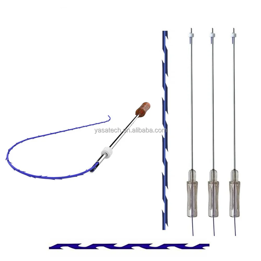 CE медицинская молдинговая нить, рыболовная кость, нитка w blunt 18g pdo aptos thread lift 100 мм, лифтинг лица