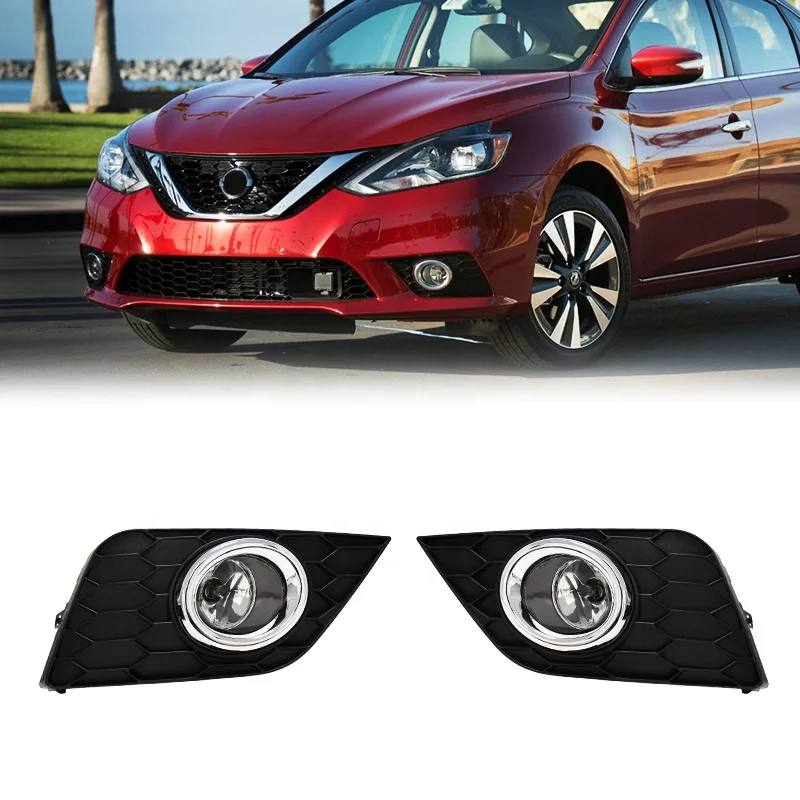 Auto Parts Fog lamps Lights Front Bumper Car Auto Driving Lamp Fog Light for Nissan Sentra/Sylphy 2016 2017 2018 2019