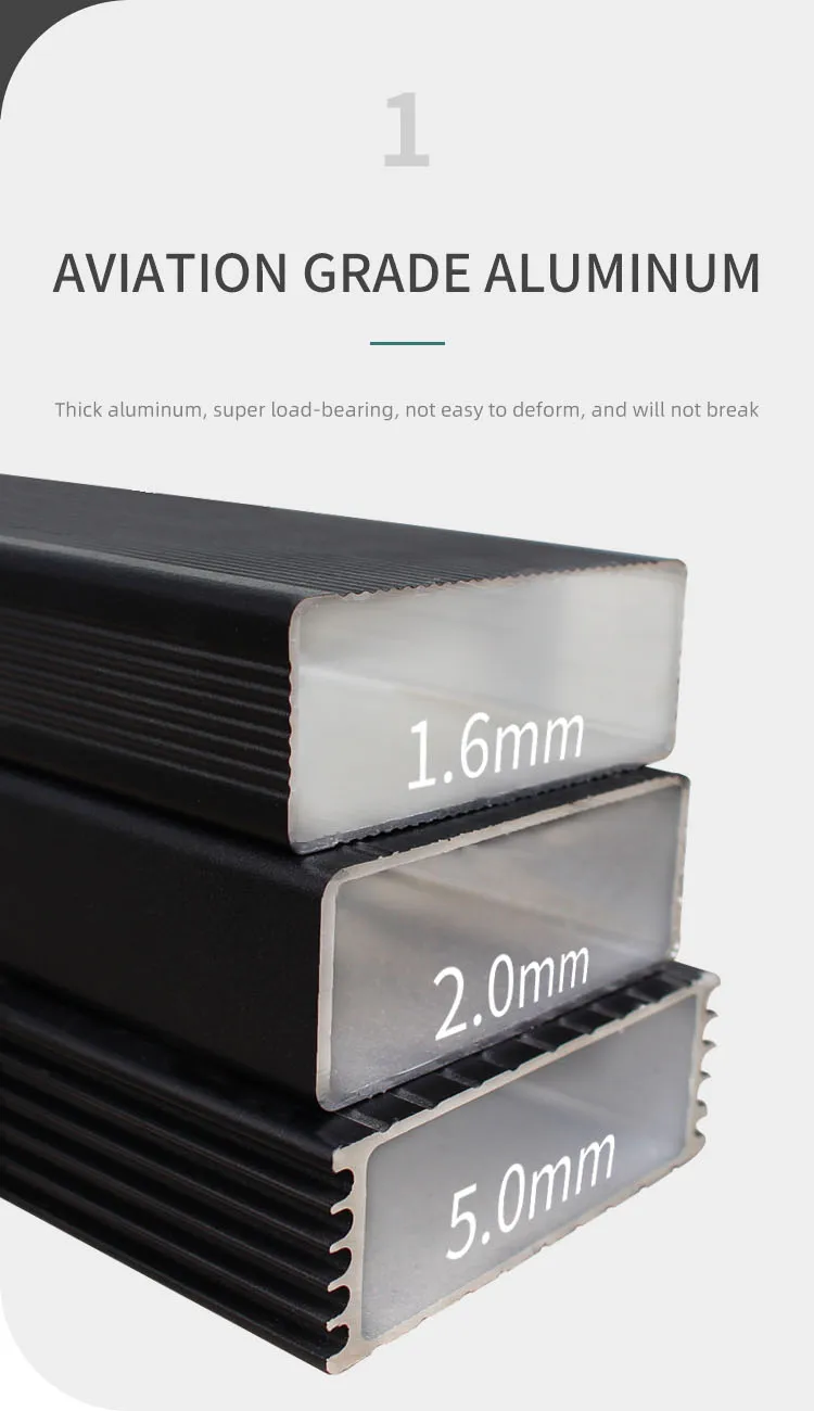 adjustable ladder work platform  aluminium 8 steps frp insulation ladder mult purpose ladder joint