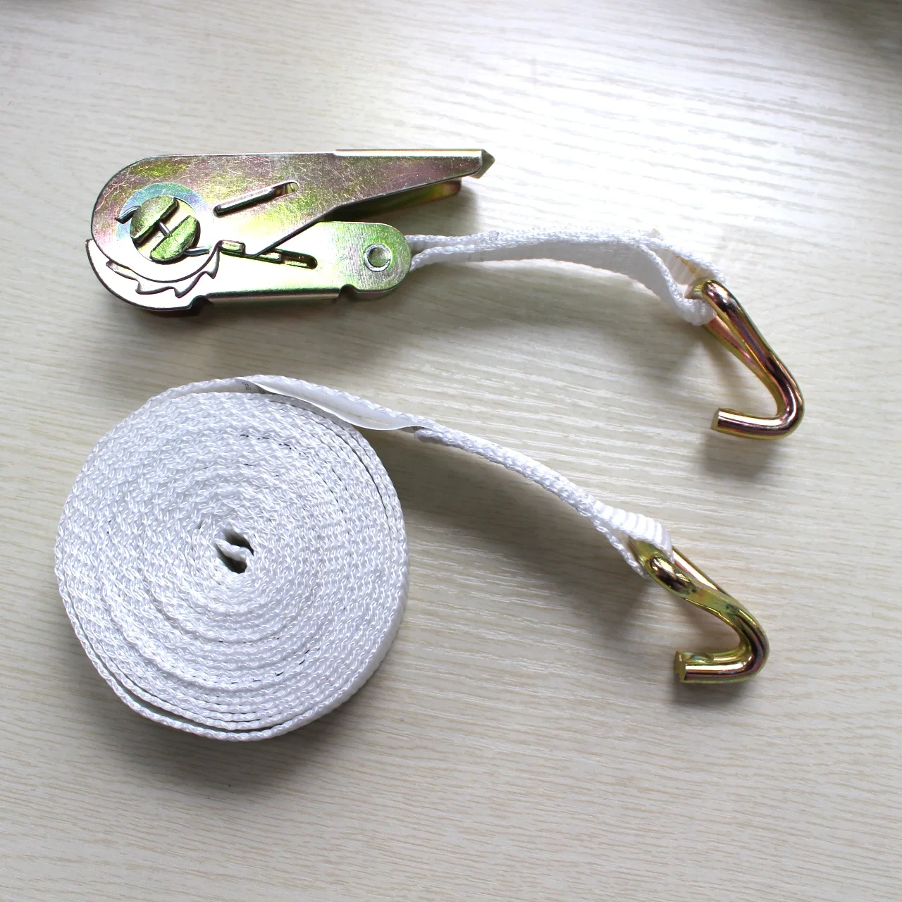 Custom ratchet belt buckle webbing strap