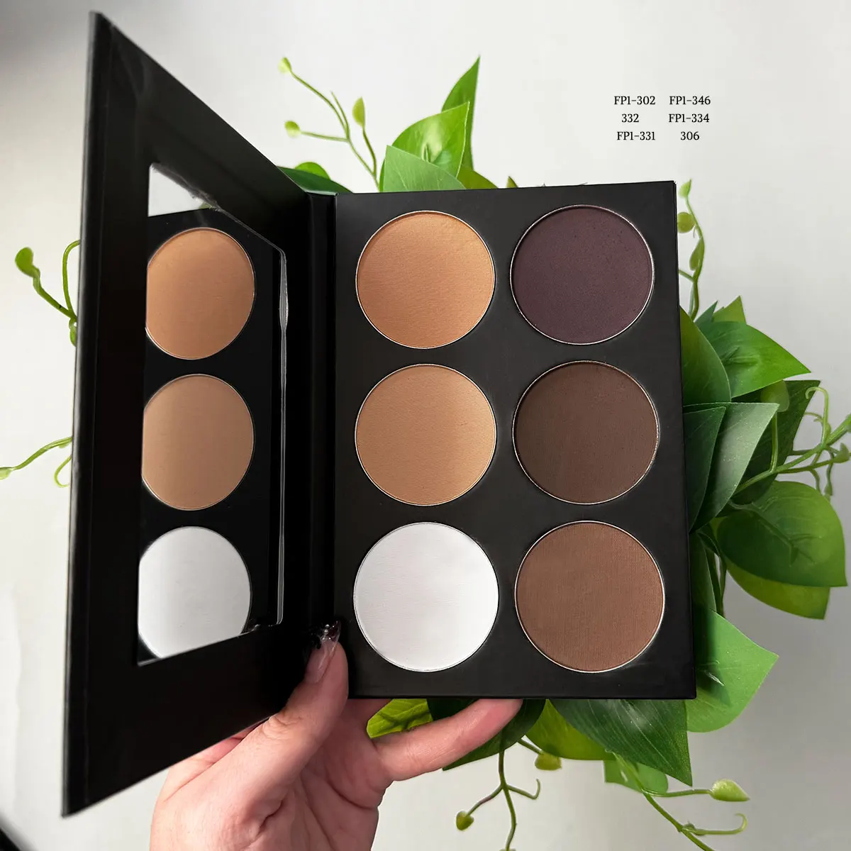 Face Makeup Waterproof Contour Palette Pressed Powder Highlight Blush Contour Palette Cream Private Label Contour Palette