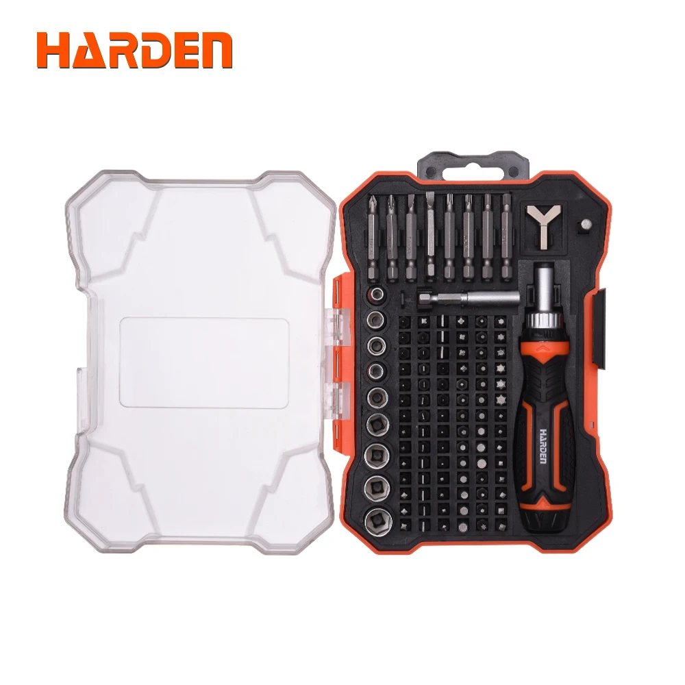 Harden Hot Seling 105Pcs Ratchet Screwdriver & Bits Set