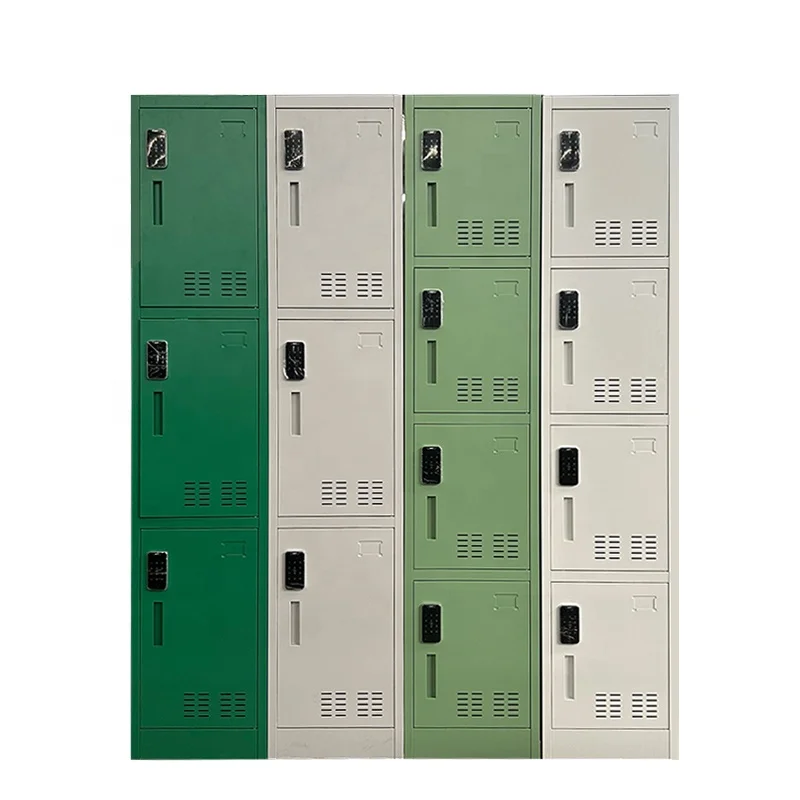 Steel locker Cabinet digital locker password locker  with  4 doors