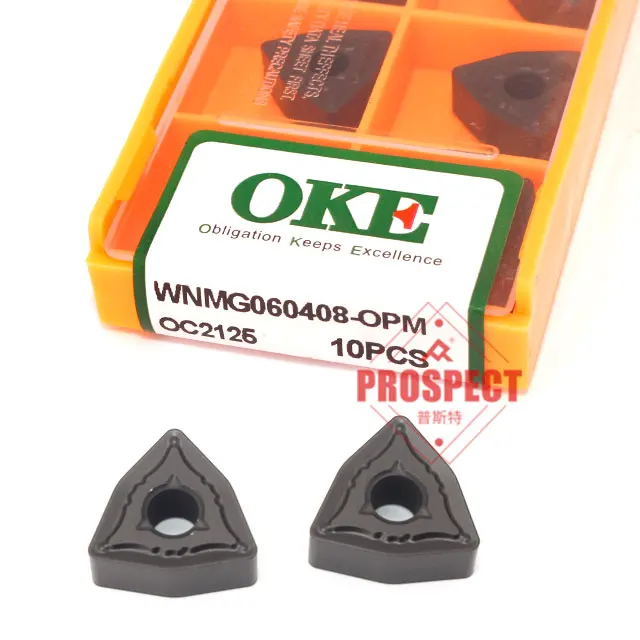 WNMG  WNMG060408-OPM OC2115 OKE cnc cutting  inserts  machine Original cut carbide turning tools for lathe