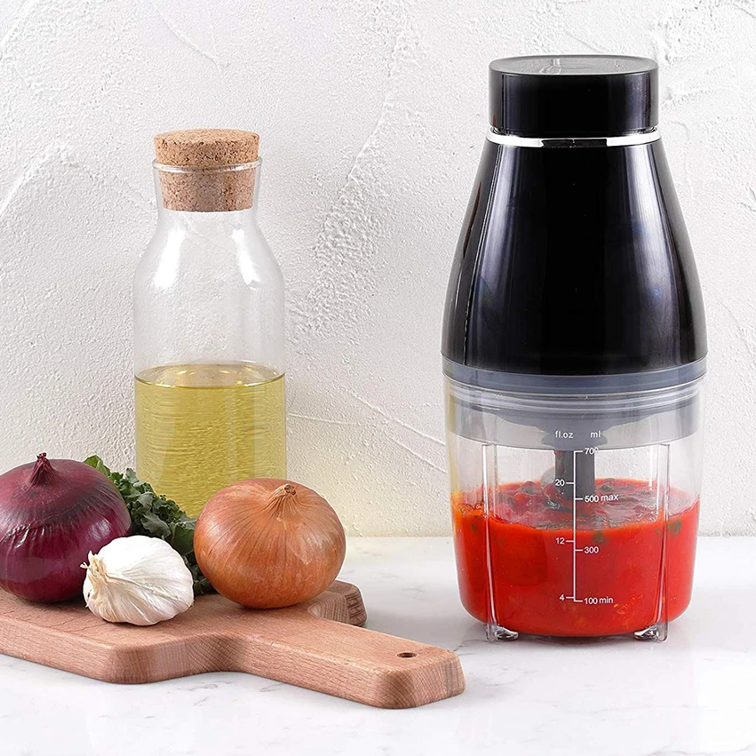 
kajafa 700ml electric mini food chopper with mix 