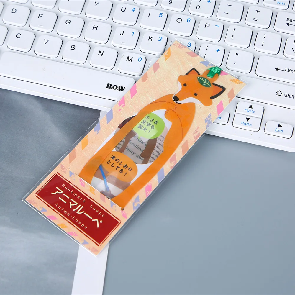 PVC multi-color optional on-demand printing 3x magnifying glass