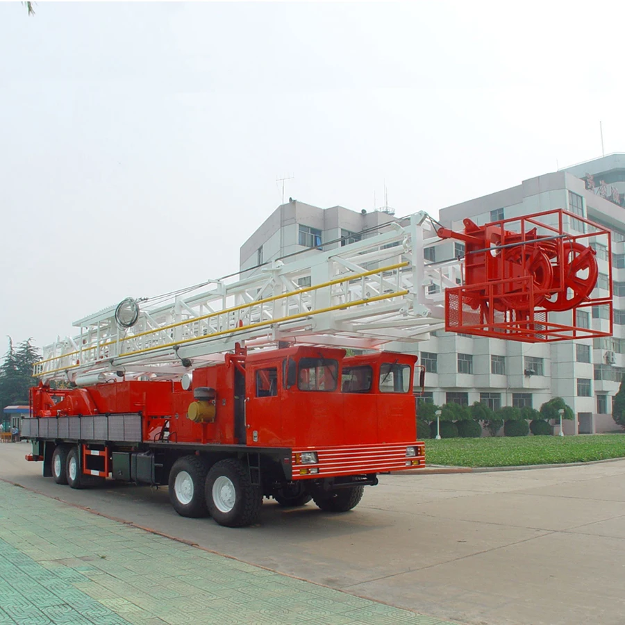 RG Petro Intelligentized automation smart truck-mounted drilling rig and  Workover Rig XJ60