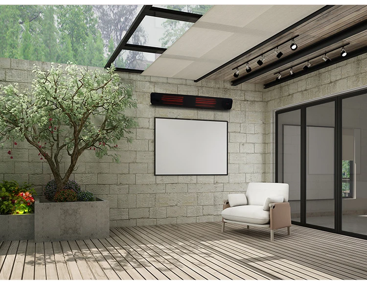 Smart Controlled 3200W Ultra Low Glare Outdoor Infrared Heater