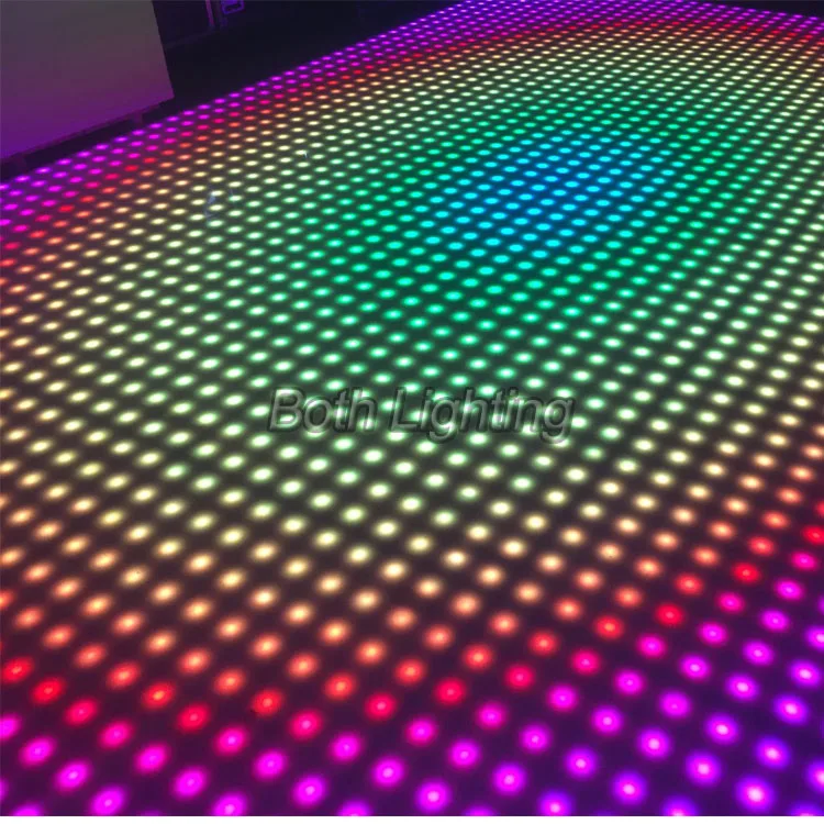 Светодиодные лампы для свадебного танцпола портативная матричная панель светодиодная цифровая Пиксельная площадка