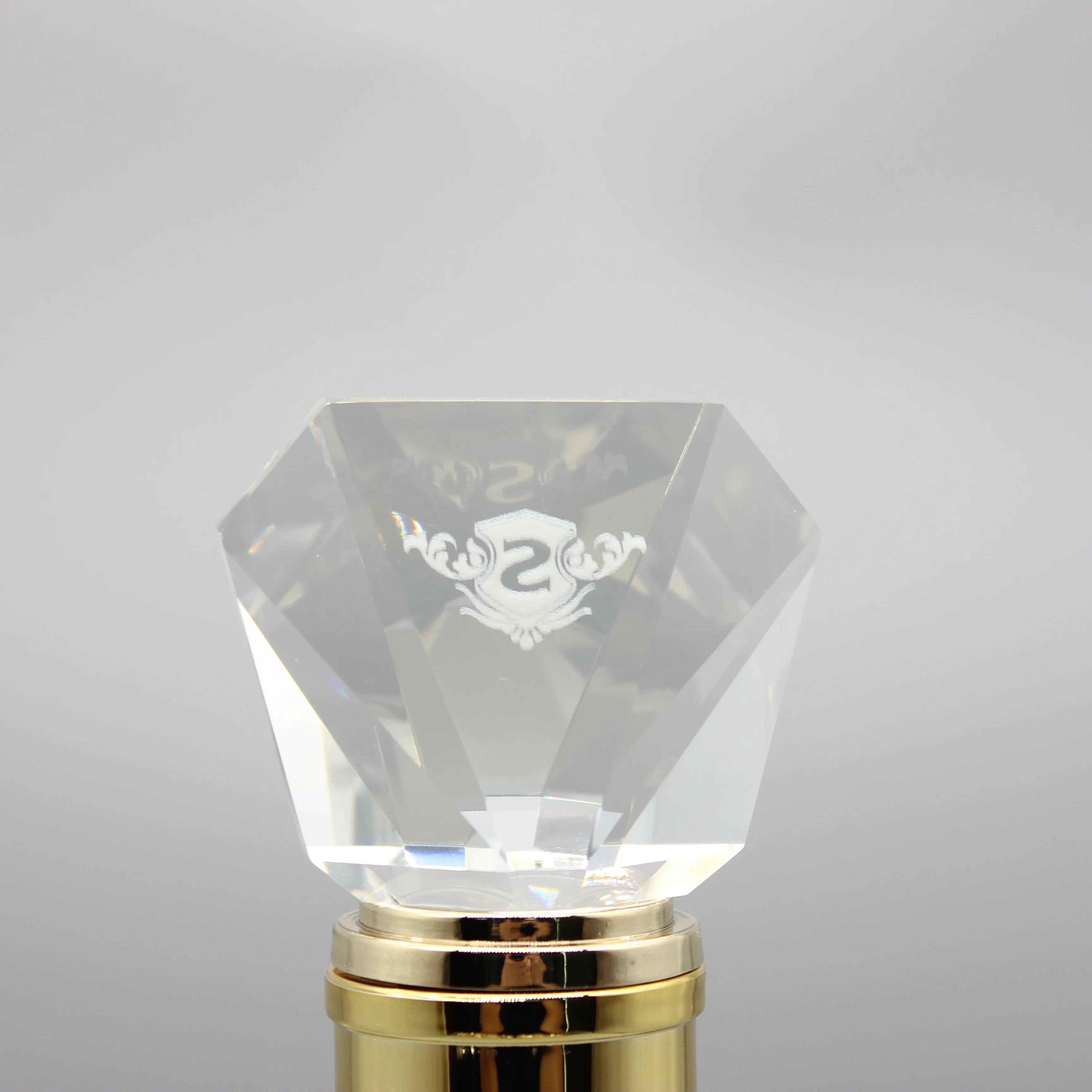 Crystal cover brandy cork Crystal plug wine stoppers