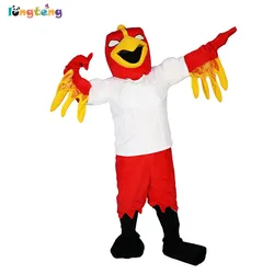 833 Bald Animal Costume Red Eagle Adult Cosplay Hawk Falcon Furry Costuming