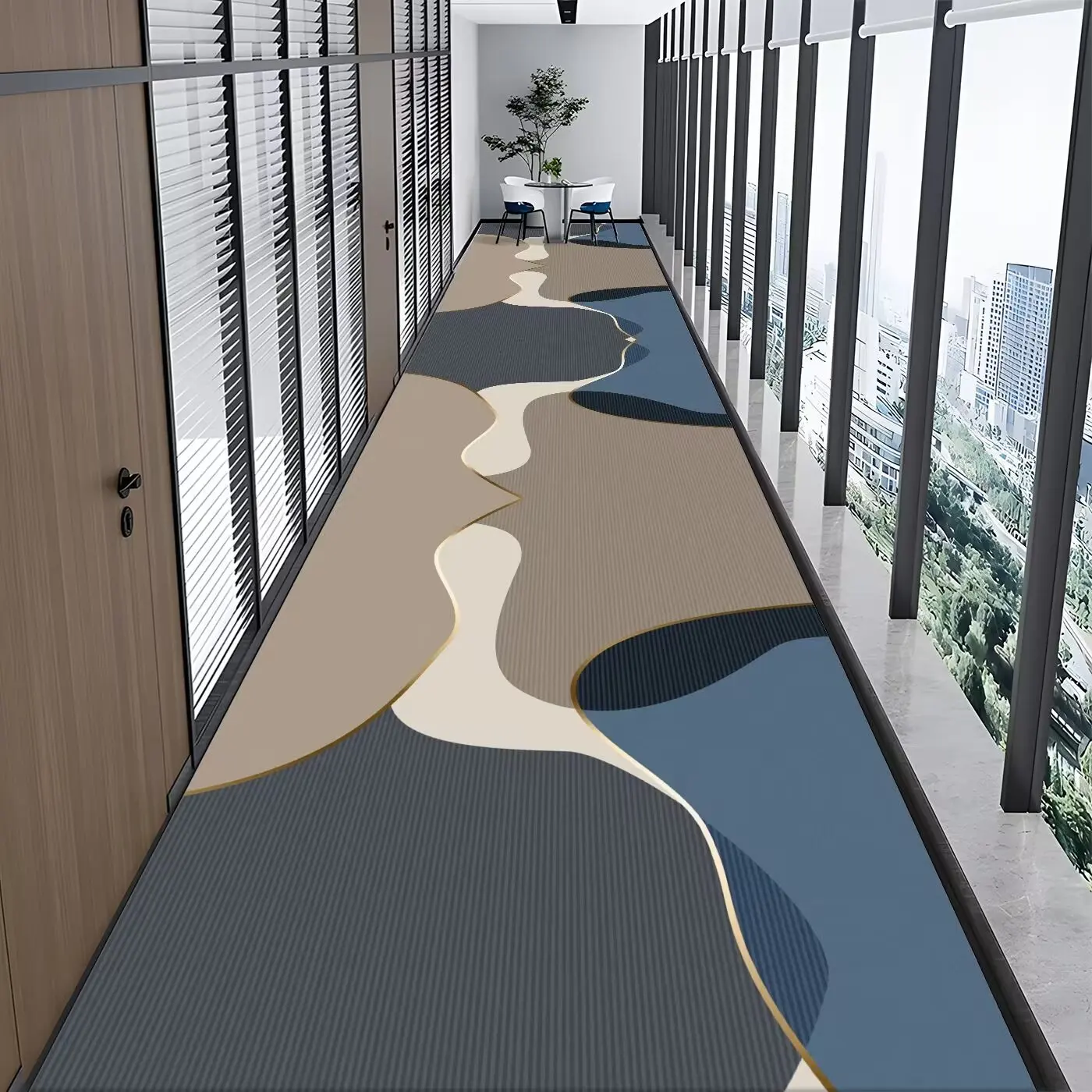 Nature diatomaceous mud bathroom absorbent floor mat, quick drying carpet, bathroom entrance, non slip