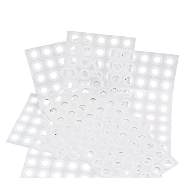 Wholesale Price Manufacturer Supply 1s 18650 21700 26650 32650 white PET insulator positive insulation washer ring