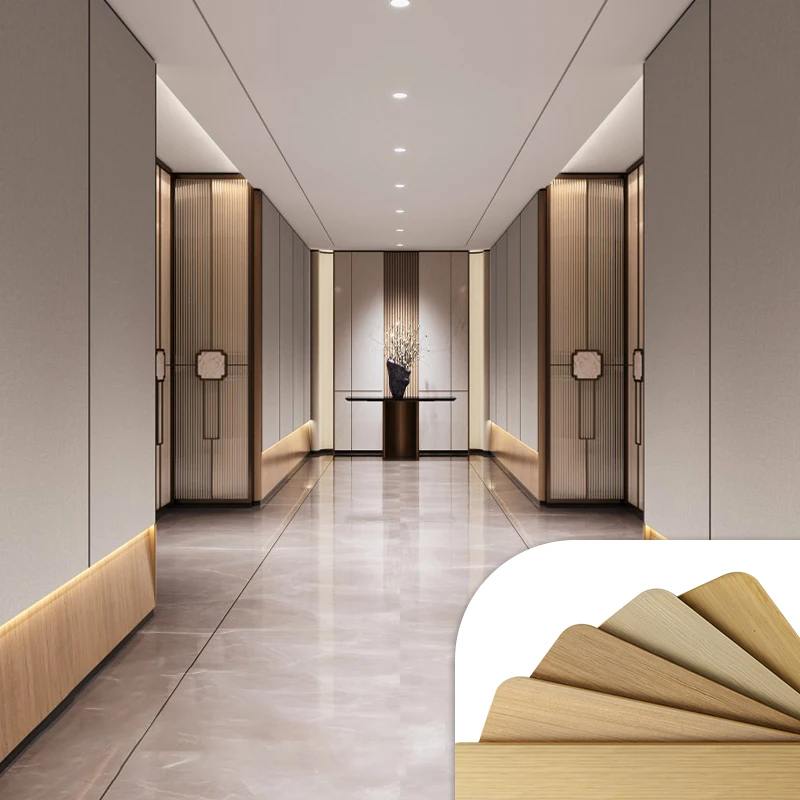 WPC wall panel WPC wooden slats wall decorations for home bamboo charcoal wood veneer