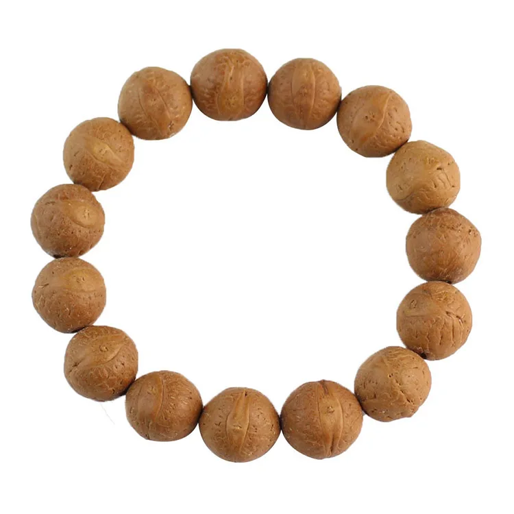 PBB1035 Hotsale Nepal Natural Phoenix Eye Bodhi Seed Mala Necklace,108PCS Rudraksha Beaded Necklace Jewelry