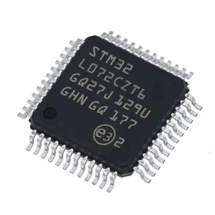 ARM Cortex -M0+ STM32L0 Microcontroller IC 32-Bit Single-Core 32MHz 192KB (192K x 8) FLASH 48-LQFP (7x7) STM32L072CZT6TR