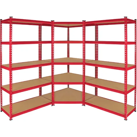 Сверхпрочная металлическая полка для гаражного