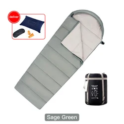 Wholesale 4 season hollow cotton adult lightweight backpacking  envelope sleeping bags for camping