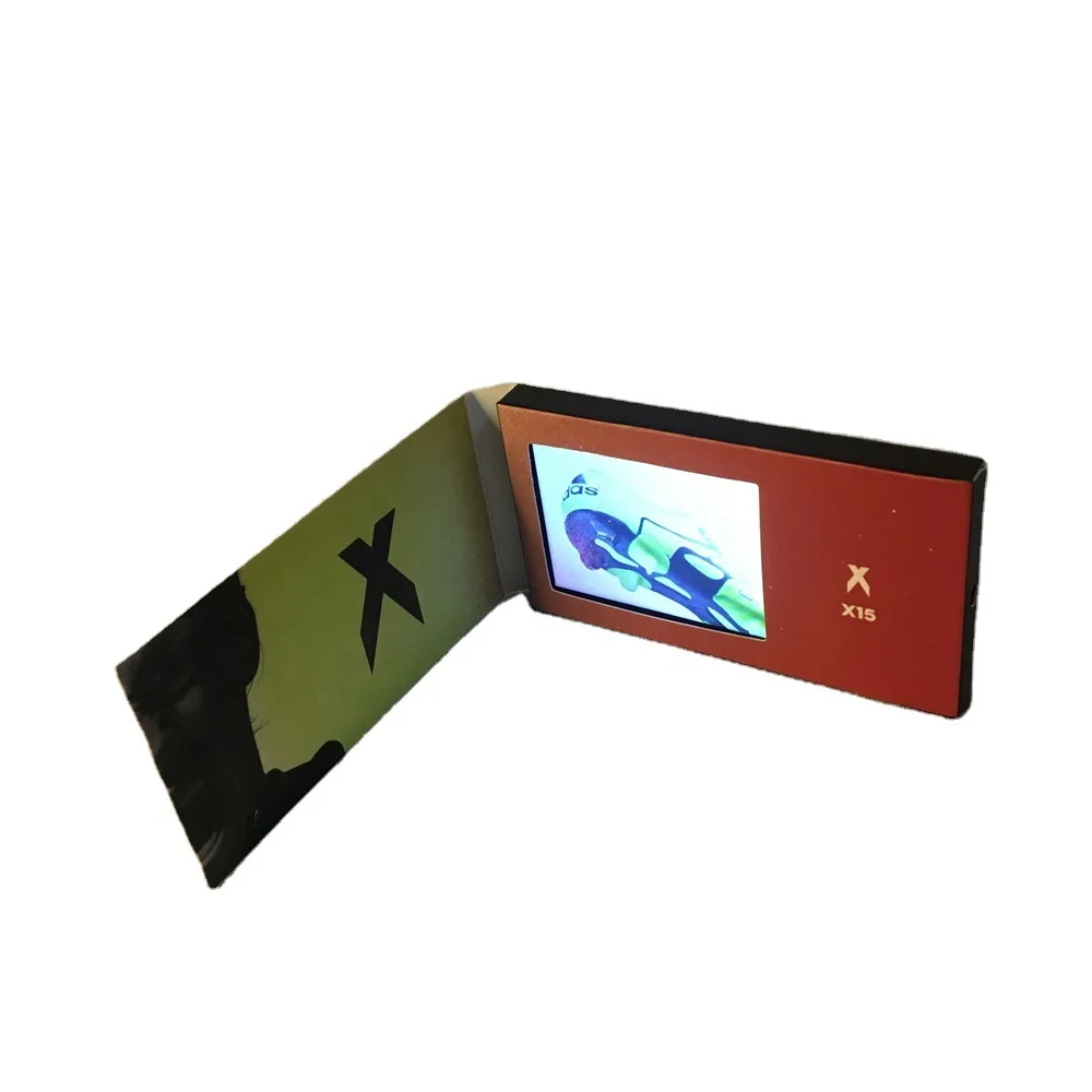 Make Your Company Business Card Lcd Screen Brochure A5 small Video Brochure Mailer lcd video brochure business cardFor Marketing