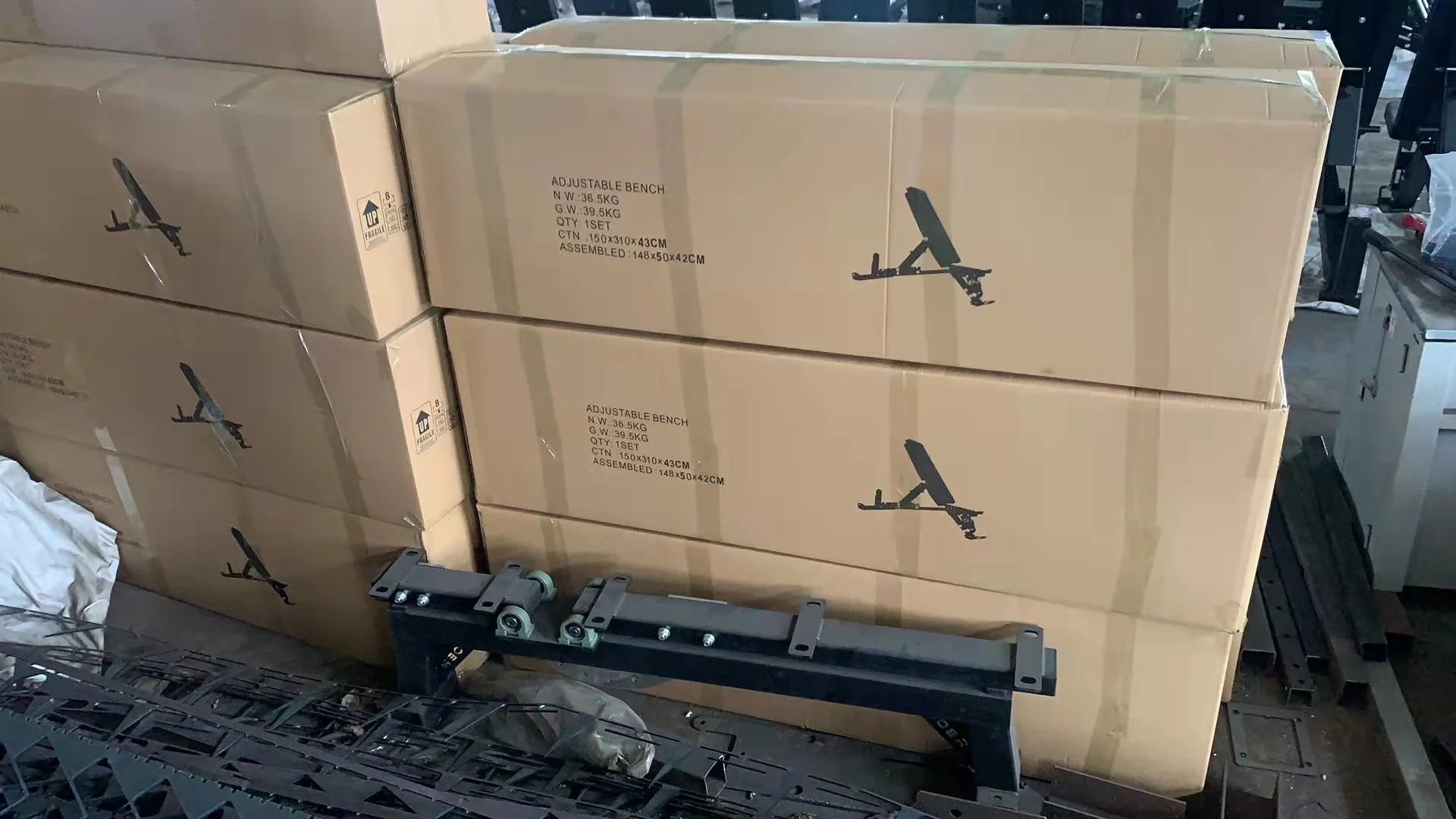 Factory Direct Sales Adjustable Fitness Bench Crunches Sports Exercise Stool