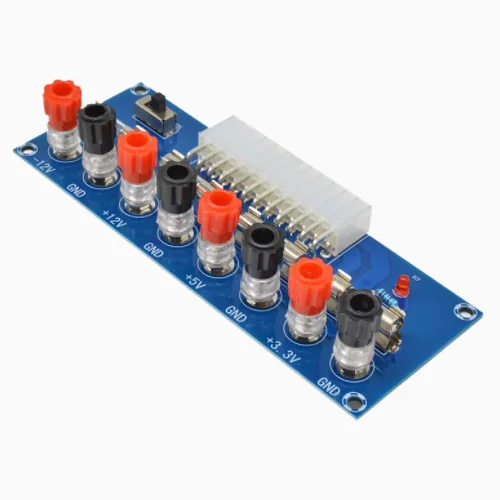 24 Pin XH-M229 Benchtop Power Board Computer ATX Power Supply Breakout Adapter Module