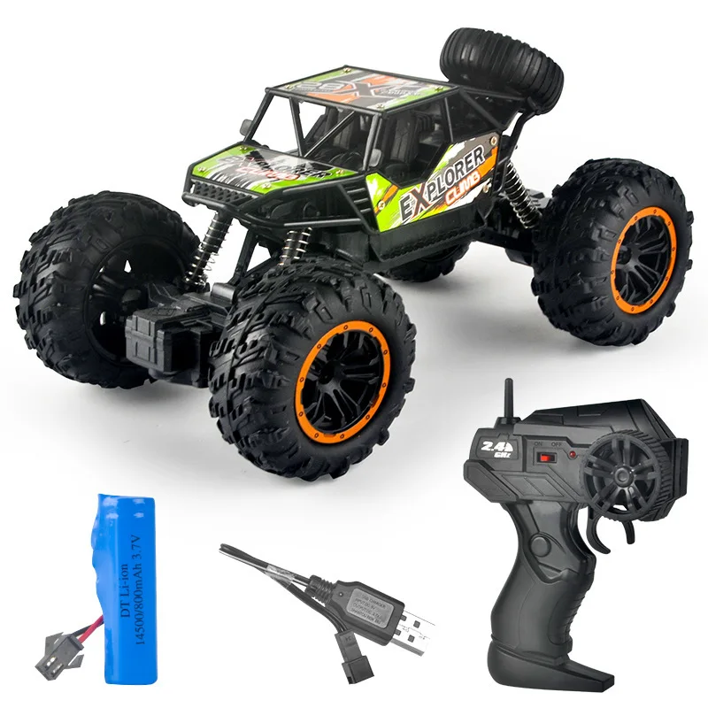 Battery Operated 2.4GHZ Off-road Remote Control Cross country Radio Control Car Toys RC Vehicle RC Stunt Car For Kids Boy Toy