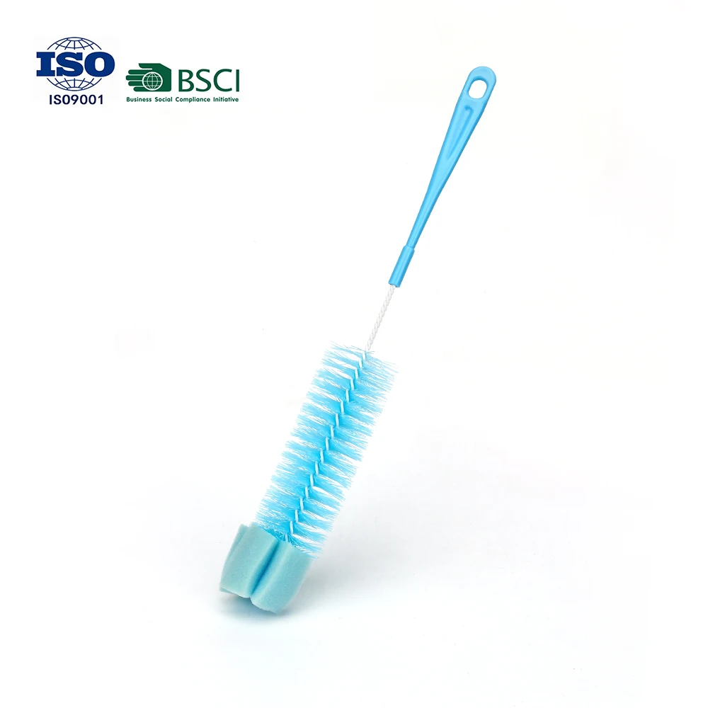 Baby feeding milk bottle brush small cleaning cup brush plastic bottle brushes for cleaning wine bottles