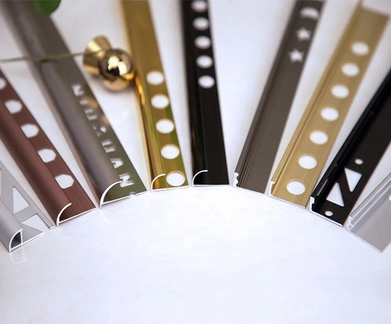 Anodized Flexible Aluminium Tile Corner Trim