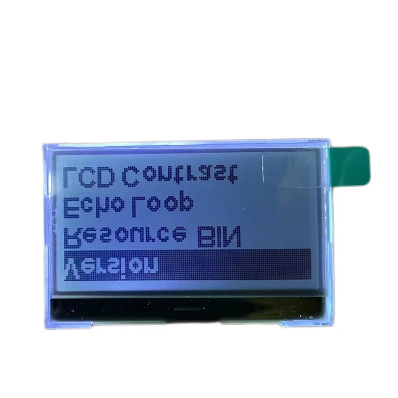 Monochrome 12864 Cog Lcd Display FPC Transflective Lcd Screen Panel Replacement Displays Small Programmable Custom Lcd Display
