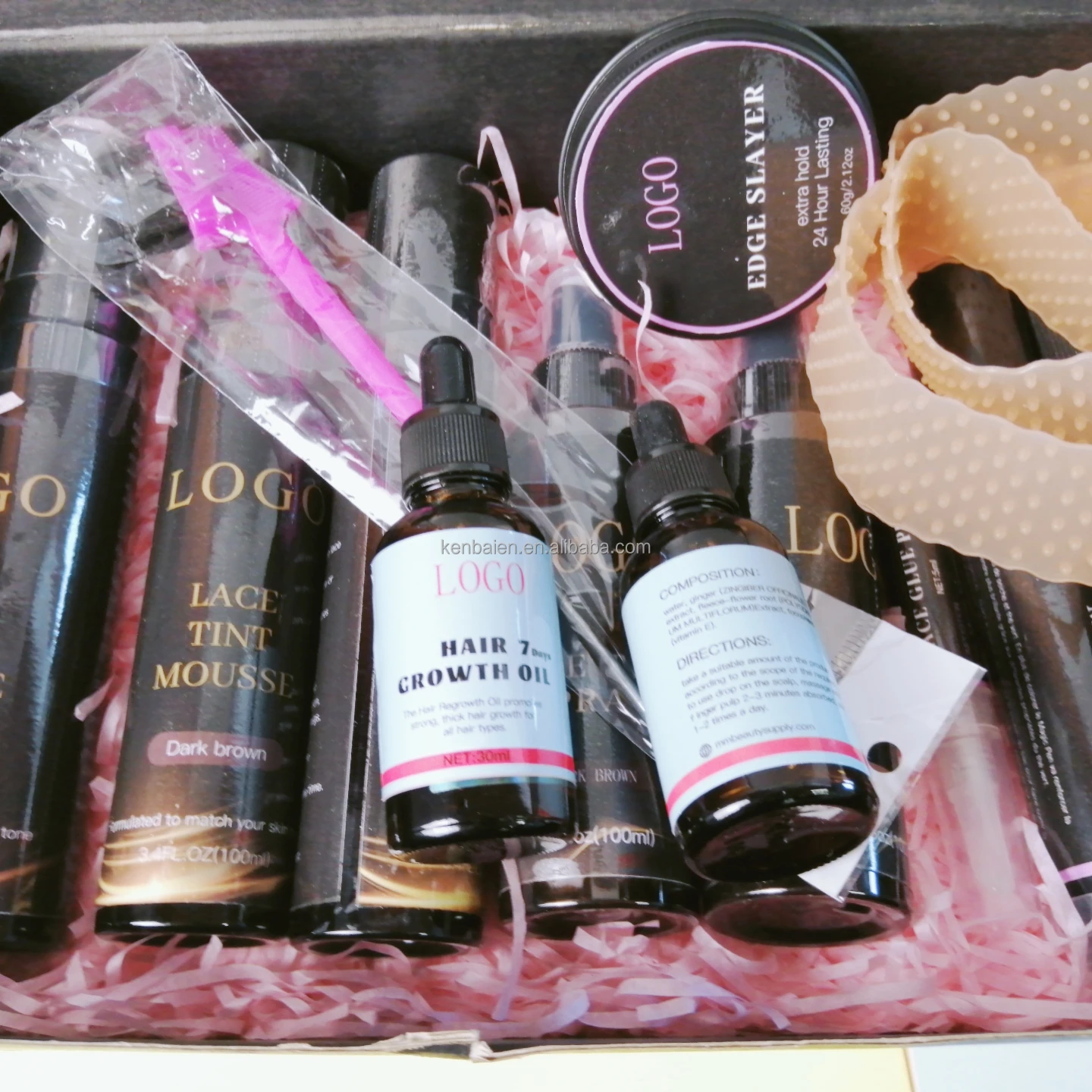 7 Days Ginger 100% Organic Herbal Formula Effective Organic Hair Growth Oil For Black Women