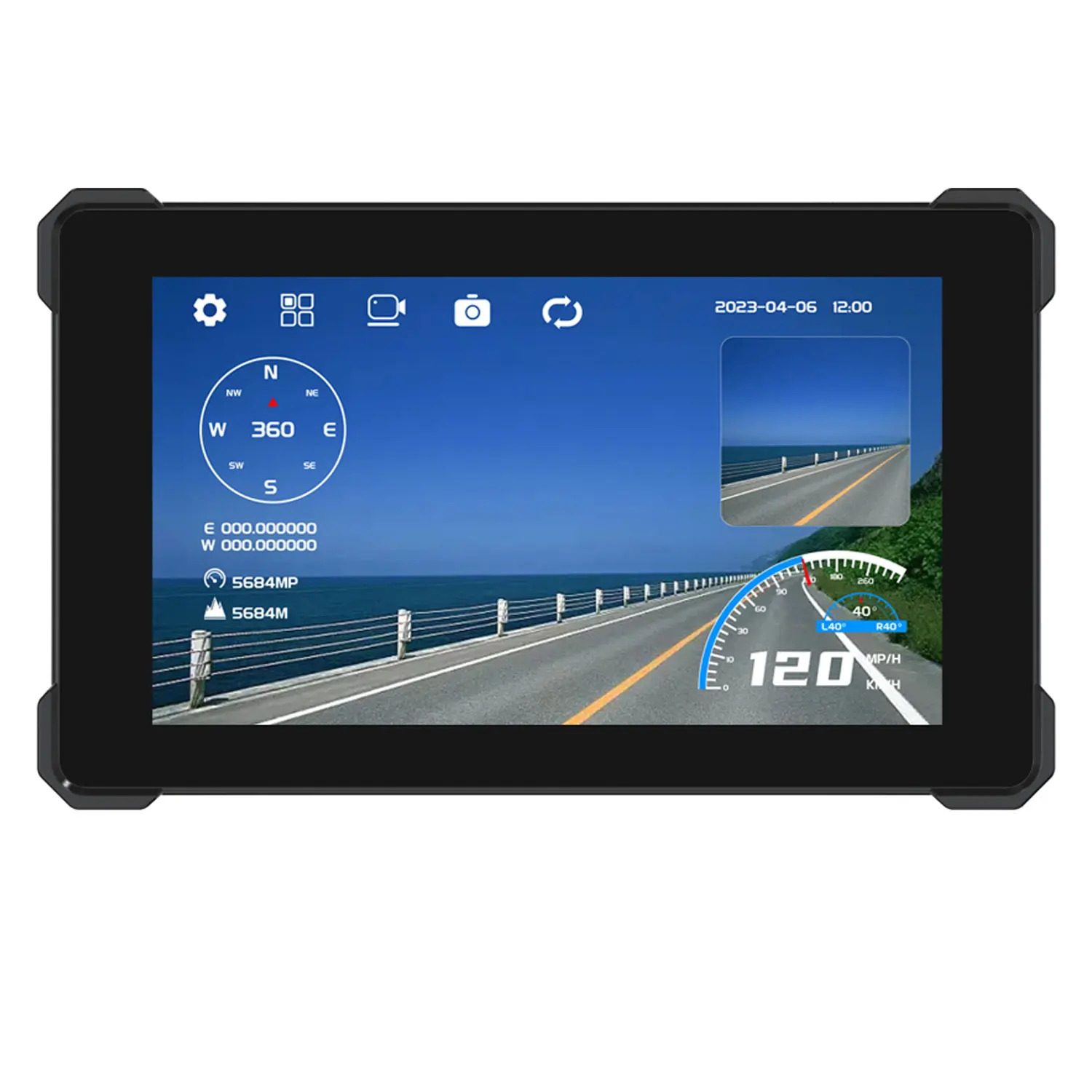 Умная мотоциклетная видеорегистратор, мотоциклетный видеорегистратор, гоночный режим, двойная камера, TPMS-сигнализация 1080P